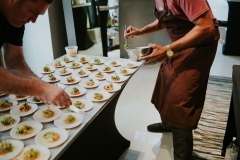 Smoked Salmon Tostada by Chef Jason Knibb, NINE-TEN